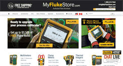 Desktop Screenshot of myflukestore.com